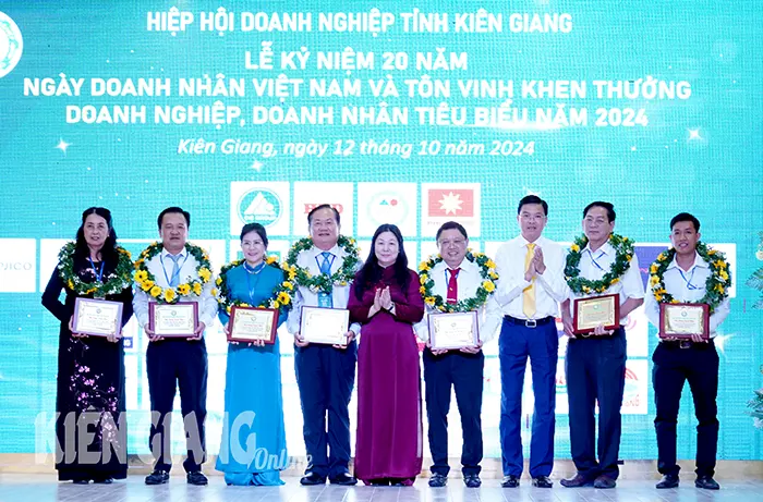 Kiên Giang có 1.095 doanh nghiệp thành lập mới, vốn đăng ký 8.603 tỷ đồng